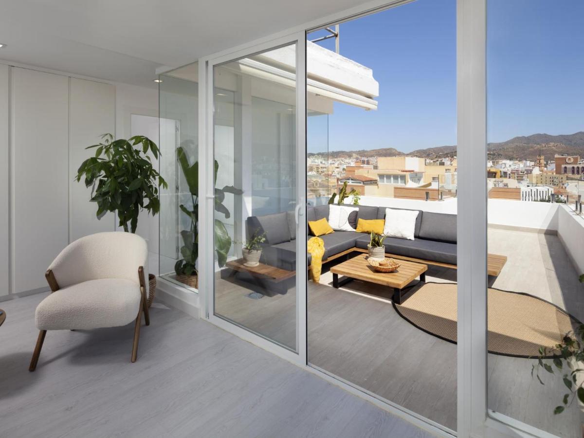 Апартаменты Inmalaga Penthouse Atarazanas Экстерьер фото