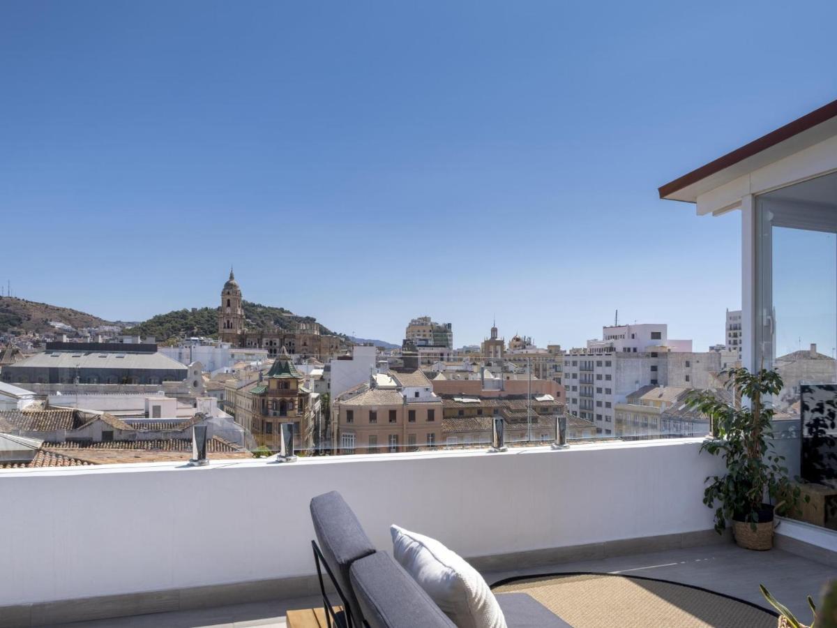 Апартаменты Inmalaga Penthouse Atarazanas Экстерьер фото